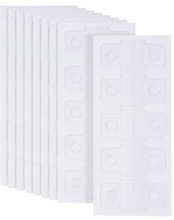 Lot de 300 autocollants ronds transparents pour classeur à suspendre - Étiquettes autocollantes de renforcement des trous pour classeur à anneaux - Autocollants transparents de renforcement des trous