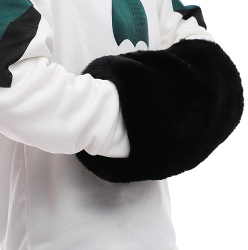 BESPORTBLE Hand Muffs Thickened Warm Faux Fur Winter Hand Muffs Faux Fur with Ionterior Mittens-Wrist Hand Warmer Gloves Can Keep Your Hand and Wrist Warm