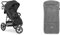 Hauck Dreirad Buggy Rapid 3R bis 25 kg & Universal Sitzauflage für Buggys, Kinderwagen, Fahrradanhänger, Baumwolle, Atmungsaktiv, Weich, Einfache Befestigung,Sommer & Winter, Charcoal Grau