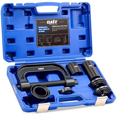Orion Motor Tech Separador de Rótulas, 10 Piezas 4 en 1, Prensa de Rótula y Juego de Herramientas de Extracción de Juntas en U para Pasador de Anclaje de Freno
