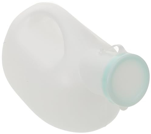 GLEAVI Orinatoio Maschile Portatile 2000ml Tappo, Bottiglia per Urina per Uomo in Plastica Riutilizzabile, Adatto per Viaggi, Campeggio e Uso Medico