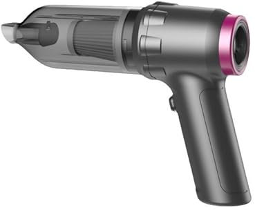 Aspirador de Mano, 16000 Pa Aspirador Coche, Miniaspiradora recargable para coche con batería de 6000 mAh, ligera y portátil para limpiar el hogar, el coche, el pelo de mascotas, el sofá y el teclado