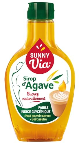 Sirop d'Agave SUNNY VIA - le flacon de 350 g Lot De 4 - Par Lot