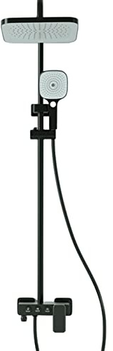 LIUWOPA Shower Head, 10 Inch High Pressure Rainfall Shower Head and Handheld Showerhead Combo, Anti-Leak Shower Head with Holder/Hose