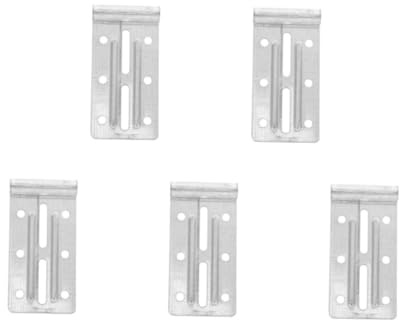 DIYEAH 5 Piezas Soporte Superior para Puerta Compatible con Puertas de Garaje Accesorio de Lateral Resistente y Fácil de Instalar Repuesto para Sistema de Rodillos