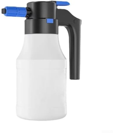 Spruzzatore di schiuma per auto elettrica, 1,5 l, potente bottiglia con ugello a ventola, rondella multifunzionale per la pulizia del veicolo, il bagno degli animali domestici e l'uso in giardino