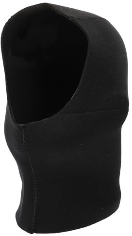 Ciieeo Neoprene Diving Hood, Warm Swimming Hat for Kayaking and Surfing, Flexible Fit, Excellent, Black, Cold Water Protection