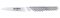 Global GSF-15 Schälmesser, 8cm