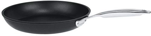 Cristel®, Exceliss+® Non-Stick coating Crepe Pan with anodized aluminum, 3-Ply construction, Brushed Finish, all hobs + induction, Castel'Pro® Ultralu® collection, 9.5.