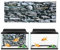 Oyunngs Aquarium Rückwand, 91 * 50cm PVC Kleber Aufkleber Aquarium Hintergrundbild für Aquarium, 3D-Effekt Steinmauer Gemälde Poster, Unterwasser Wandtattoo Dekoration Aquarium Zubehoer