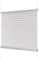 Ventanara® Fenster Plissee ohne Bohren zum Kleben Plisseerollo Wabenplissee Faltrollo verspannt inklusive Premium Klebeträgern (40 x 130 cm, weiß Plissee)