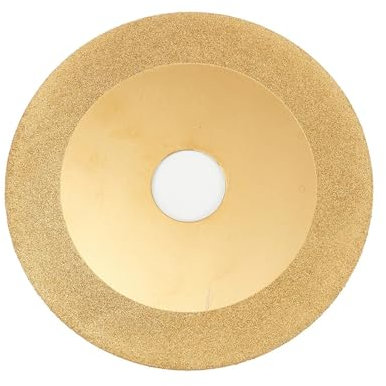 ZHLWei Meule en Acier au Carbone Bricolage 100mm disques enduits de Diamant for Le Polissage de meuleuse d'angle de Pierre de carbure