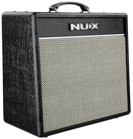 Nu-X | Amplificateur de Guitare Mighty 40 mkII avec Effets | Ampli modélisant Portable de 40W, Bluetooth, Interface USB et boîte à rythmes pour Guitares électriques, Pratique et Enregistrement