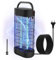 Lampe Anti Moustique, 22W UV Anti Mouche Moucheron Mite Efficace PortéE 100㎡,IntéRieur Attrape Insecte Moustique Tueur Lampe pour Jardin Cuisine (L)