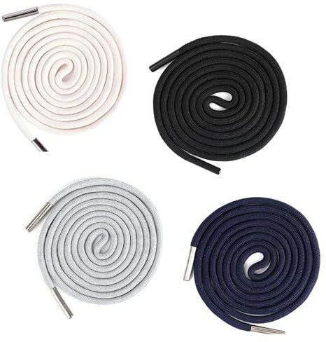 Cuerdas de Sujeción,4 PCS Cuerda de Repuesto Universal,Cordón de Repuesto,Cordones Sudadera,Cuerdas de Repuesto de Algodón,Cordón de Repuesto para Pantalones de Chándal,Cordón de Repuesto para Sudader