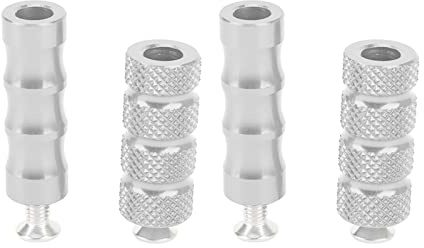 Motorbike Shifter Peg,Motorcycle Knurled Shifter Peg Anti Skid Gear Shift Brake Lever Foot Pegs Pedal,6mm Hole Motorcycle Brake Footpegs Footrest Foot Pedal Universal for
