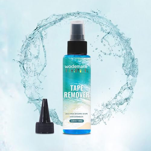 Tape in Extension Remover 4OZ, Fast Acting Tape Remover Hair Extensions, Lace Glue Remover Spray for Wigs, Enriched with Citrus Oil, Gentle on Skin, No Greasy, Easy to Use