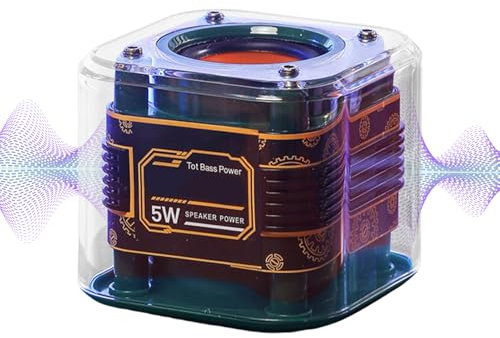 Générique Altoparlante in miniatura | Subwoofer Wireless Altoparlante | Lettori intelligenti per Camera, Escursionismo, Bicicletta, Doccia, Spiaggia, Ufficio, Auto, Fuoco Serate, Feste,