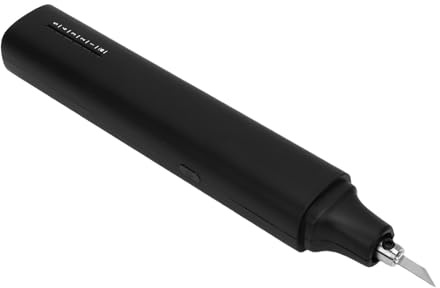 Tonysa Cortador Ultrasónico, Cortador Ultrasónico de Mano, Pinza de Doble Cara, de Corte 45 W 40 KHz 5 Engranajes para Tareas de Esmerilado y Pulido (Enchufe de la UE)