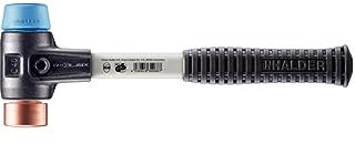 Simplex Schonhammer, TPE-soft / Kupfer; mit verstärktem Tempergussgehäuse und Fiberglasstiel | D=40 mm | 3714.040