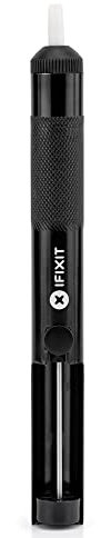 iFixit Desoldering Pump, pompe aspirante à dessouder pour aspirer l'étain de soudure liquide & pour dessouder les connexions sur les circuits imprimés
