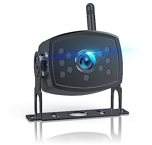 VASTEND Rückfahrkamera, Kabelloses Radar HD 1080P Kamera, Nachtsicht IP69 wasserdichte Rückfahrkamera für Einparkhilfe, Einfach zu Installierende 150°-Weitwinkel-Rückfahrkamera für PKW, LKW, M1 PRO