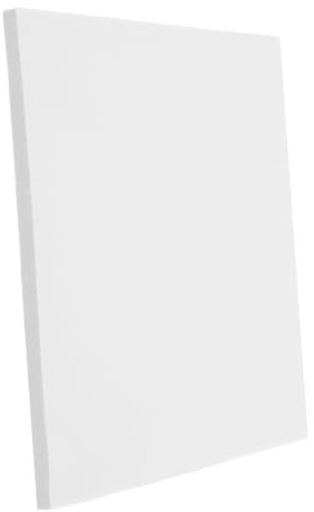 NUOBESTY Placa Cerámica Cuadrada Para Pintar Baldosa Sin Esmaltar Para Manualidades y Arte Diy Azulejo Blanco Liso Resistente y Versátil Para Decoración y Pintura Personalizada