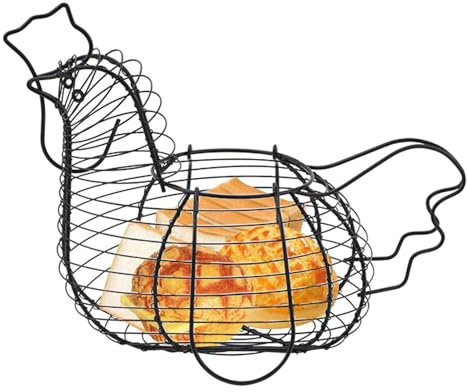 zjhukfmc Cesta De Almacenamiento Multifuncional Huevos, 34 * 26.5cm Cesta Porta Huevos, Cesta De Huevos En De Gallina, Para Frutas De Huevo Y Más