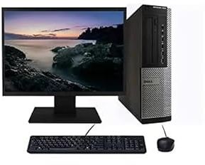Dell Little Phoenix Optiplex 7010 DT i5-2400 16GB RAM 240GB SSD Windows 11 con WiFi y Pantalla 19 + Teclado y Ratón Incluidos (Reacondicionado)
