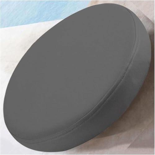 Cuscini rotondi in memory foam per meditazione e uso esterno, rimovibili e lavabili, set di 4/2/1 (E1 2 pezzi, 55 x 55 x 5 cm), comodi cuscini per sedia per il relax
