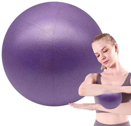 Palla Pilates Piccola - Palla Gonfiabile per Yoga da Palestra da 15 cm per Allenamento dei Glutei del Nucleo delle Gambe | per Home Fitness Spa Esercizi Riabilitazione Stretching Equilibrio T