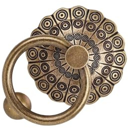 rongweiwang Grindknocker för lantbruksstaket med skruv, dekorativt grindhandtag designat för massiv mässing, främre entré med vintage elegans, möbler, dörrhandtag, heminredning