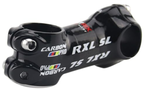 RXL SL 25.4mm vástago Manillar Bicicleta Potencia para MTB Potencia de Bicicleta Carretera 3K Lustroso 60mm
