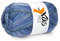ElbSox - 6 flow - color / 6fach Sockenwolle - Schurwolle Mischung - 150g Sockenwolle - Lauflänge ca.375m - Nadelstärke 3-4 - Farbe 004 - Blau Dégradé