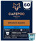 CafePod Lungo Decaf Coffee Pods - Compatible with Nespresso Coffee Machine, Intensity 9 with Chocolate Caramel Brownie Notes - Rainforest Alliance Sourced - Decaf Brunch Blend 60 Capsules