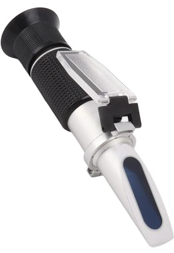 Medidor de leche refractómetro de 0 a 20 por ciento de refractómetro de mano con ATC automático