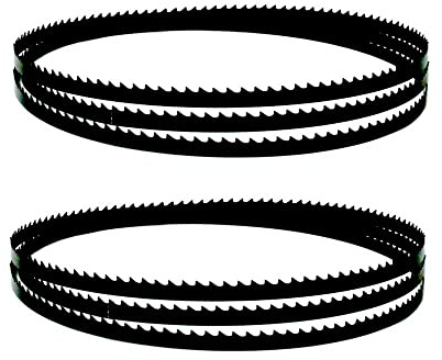 oavhvchg 2pcs Lama per Sega a Nastro in Carbonio SK5, 1500x10x0.35mm, 14 TPI, per Lavorazione del Legno e Metallo