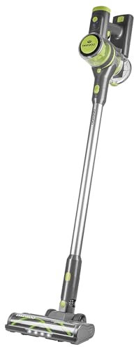 Daewoo Cyclone Freedom 2.0 Cordless Vacuum Cleaner – 22.2V Rechargeable with Turbo Brush, HEPA Filter, Wall Mount – Lightweight 2-in-1 Upright & Handheld for Carpets & Hard Floors