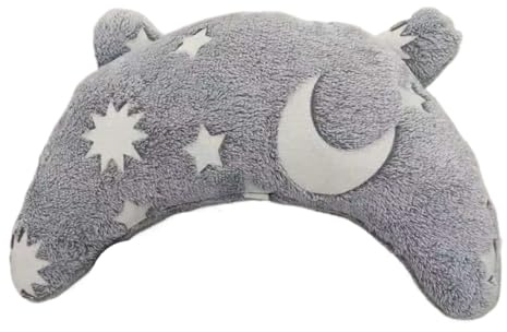 Acunny Cojín para gatos perros almohada en forma de U para dormir, cojín para mascotas, cojín para gatos valeriana para gatos hierba gatera