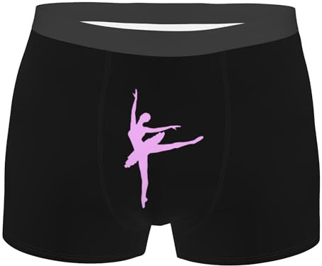 Boxershorts för män fukttransporterande boxershorts för män balett mjuka kalsonger för vardagskläder sport, Boxershorts 5475, M