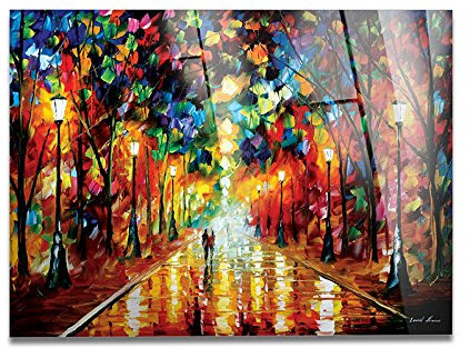 Giallobus - Impression sur toile - Adieu la colère - Verre acrylique - 140L x 100l cm - Tableaux modernes pour la maison