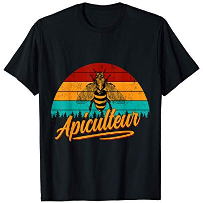 Homme Apiculteur Homme Abeille Cadeau Apiculture T-Shirt