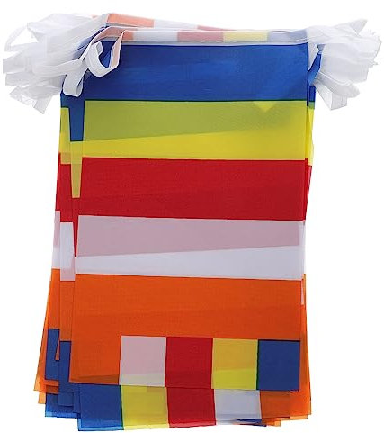 Ciieeo 3 Pezzi Bandiera Di Preghiera Del Buddha Bandiera Buddista Appesa Di Preghiera Di 5 Colori Decorazione Del Tempio Per Altare