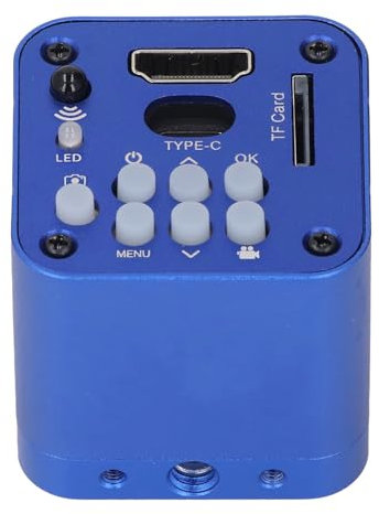 Industrielle Elektronische Digitale Video -Mikroskop -Kamera -Video Digitaler Mikroskop -Branchenkamera Microskop -Kamera HD 24MP 1080p (EU-Stecker)