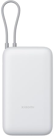 Xiaomi 22.5W Power Bank 20000mAh (Integrated Cable) Gris Claro