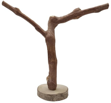 BNOSDM Reptile Grapevine Wood Decoration Lizard Natural Wood Climb Tree Branch Decor Grape Wood Branches Tank Accessories for Leopard Gecko Frog Snake Climbing Terrarium Ornament,9.8in