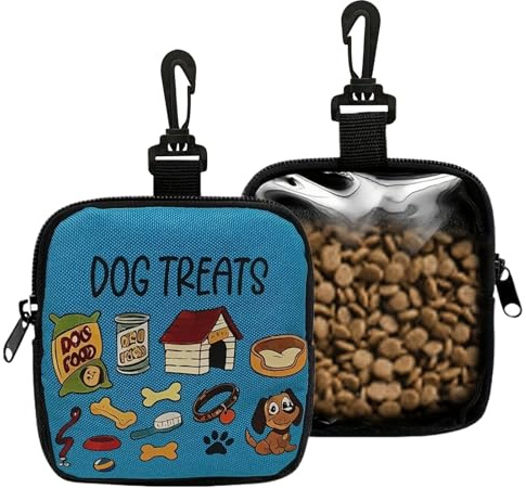 Yonuaret Borsa per Snack per Cani per Addestramento,Portatile per Pet | Contenitore Porta Snack per Addestramento - per cani taglia piccola media grande cuccioli passeggiate outdoor viaggi vacanze