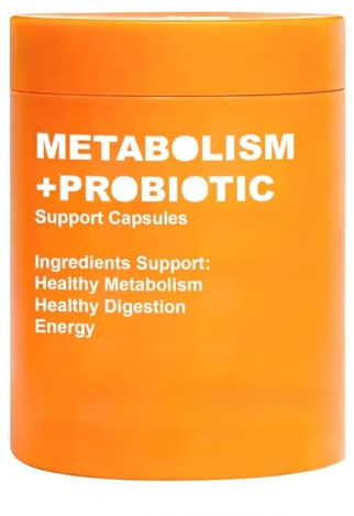 Capsule di supporto probiotico – Salute del microbioma vaginale, intestinale, cutaneo e orale – con cromo picolinato, estratto di chicchi di caffè verde e probiotici mirati