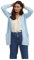 Vila Damen Viril Open L/S Knit Cardigan - Noos Strickjacke, Kentucky Blue, L