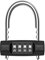 [Upgraded] Brifit Combination Padlock, 4-Digit Combination Lock, Outdoor Weatherproof Combination Locks Padlock, Adjustable Hook, Outdoor Heavy Duty Waterproof for School, Gym Locker, Shed, Garage